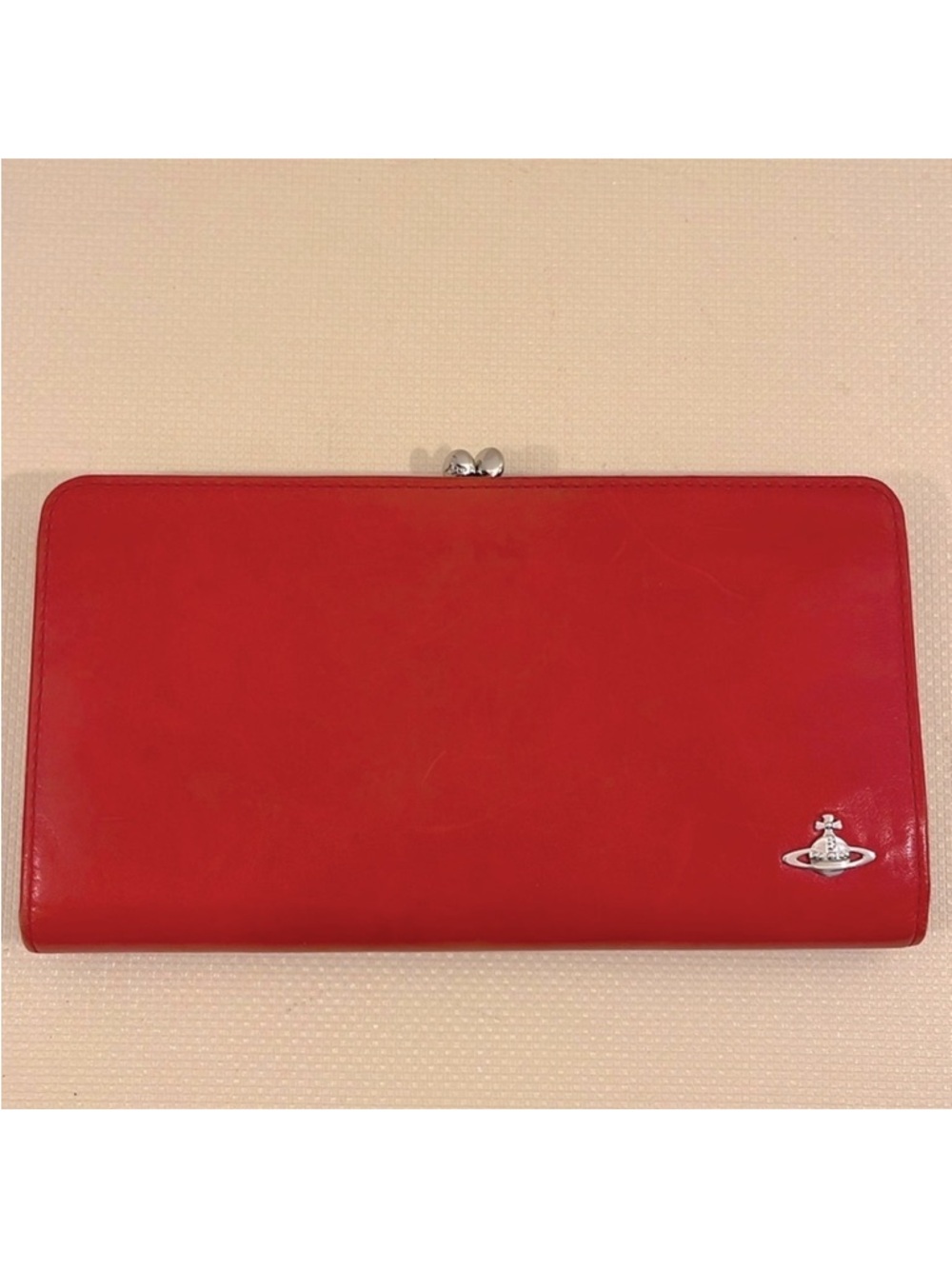 Vivienne Westwood Long Kiss Lock Wallet